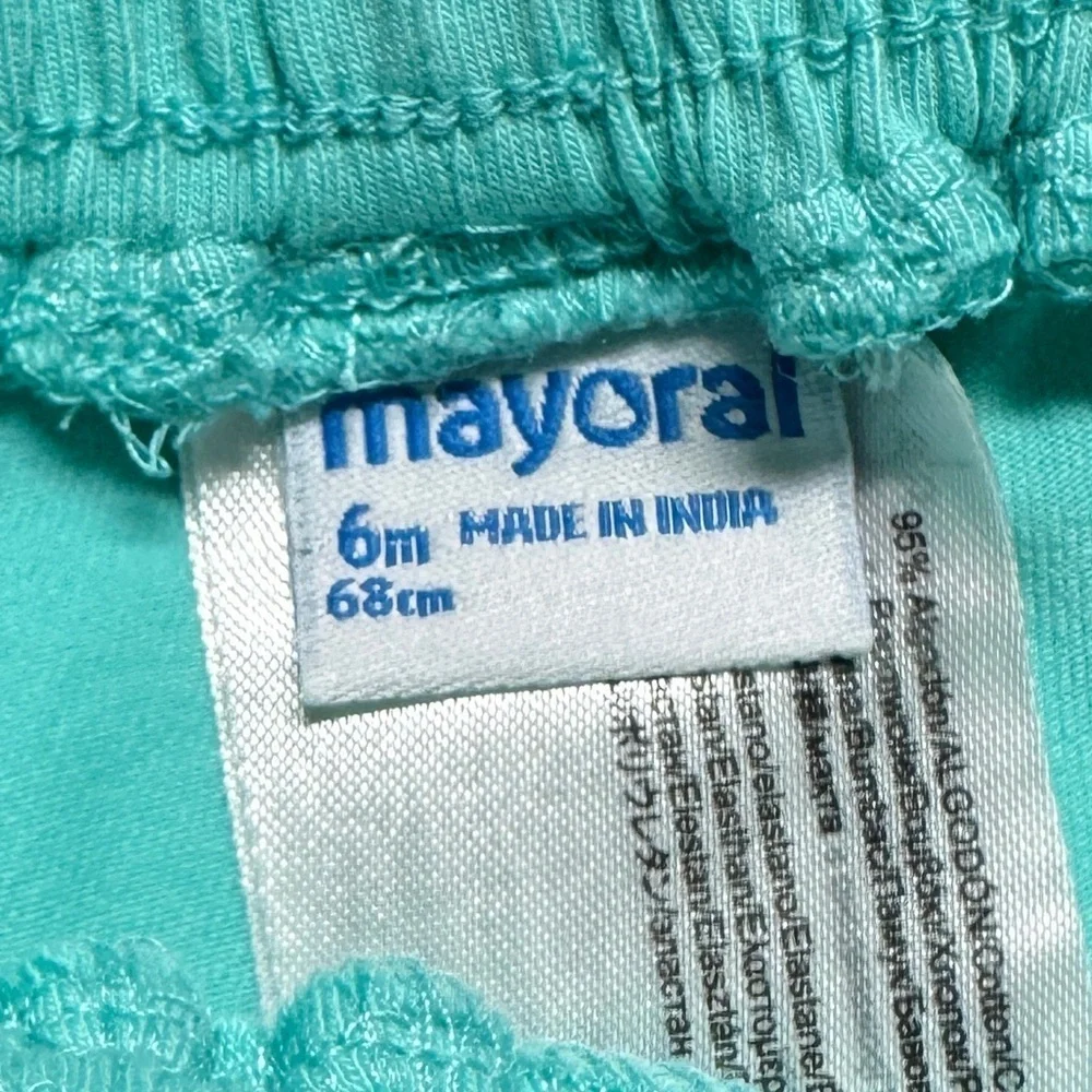 Mayoral Apple and Bear Top and Shorts Set